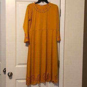 Mustard Dress